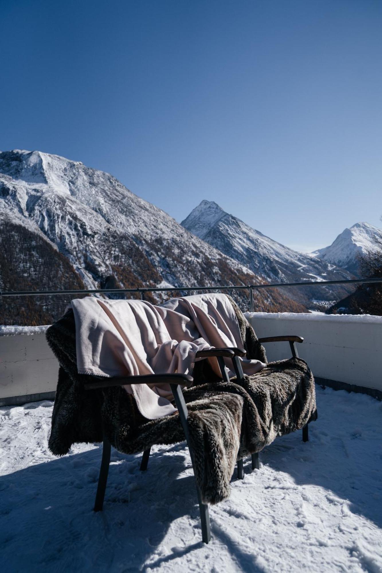 Waldhotel Fletschhorn Panoramic Retreat In Saas Fee エクステリア 写真
