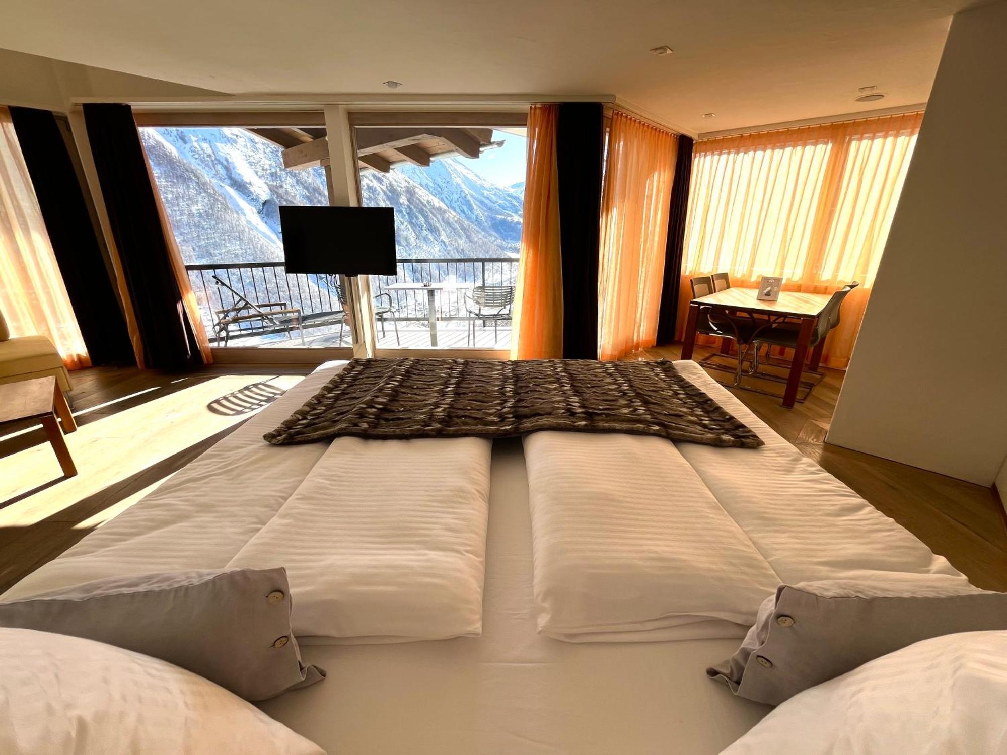 Waldhotel Fletschhorn Panoramic Retreat In Saas Fee エクステリア 写真